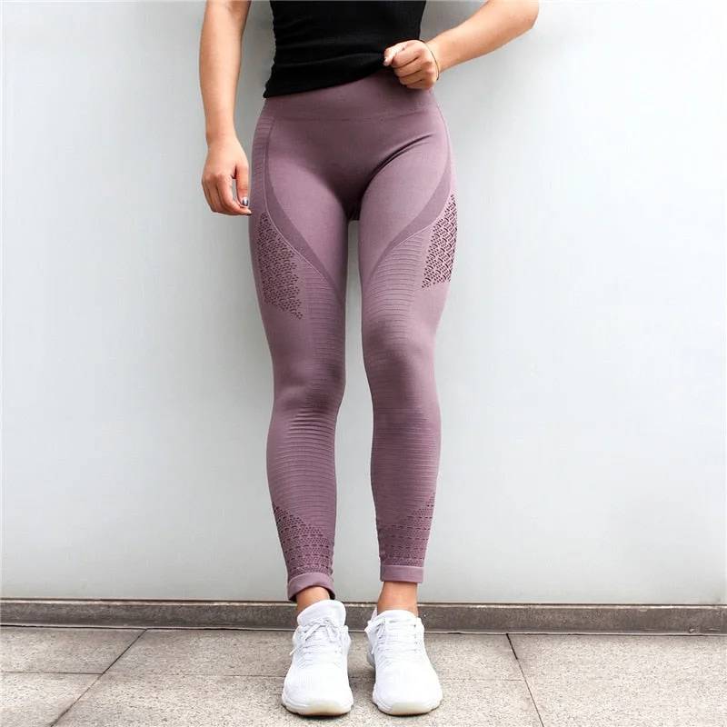 Quick Sale Diqian Super Stretchy Seamless Yoga Pants
