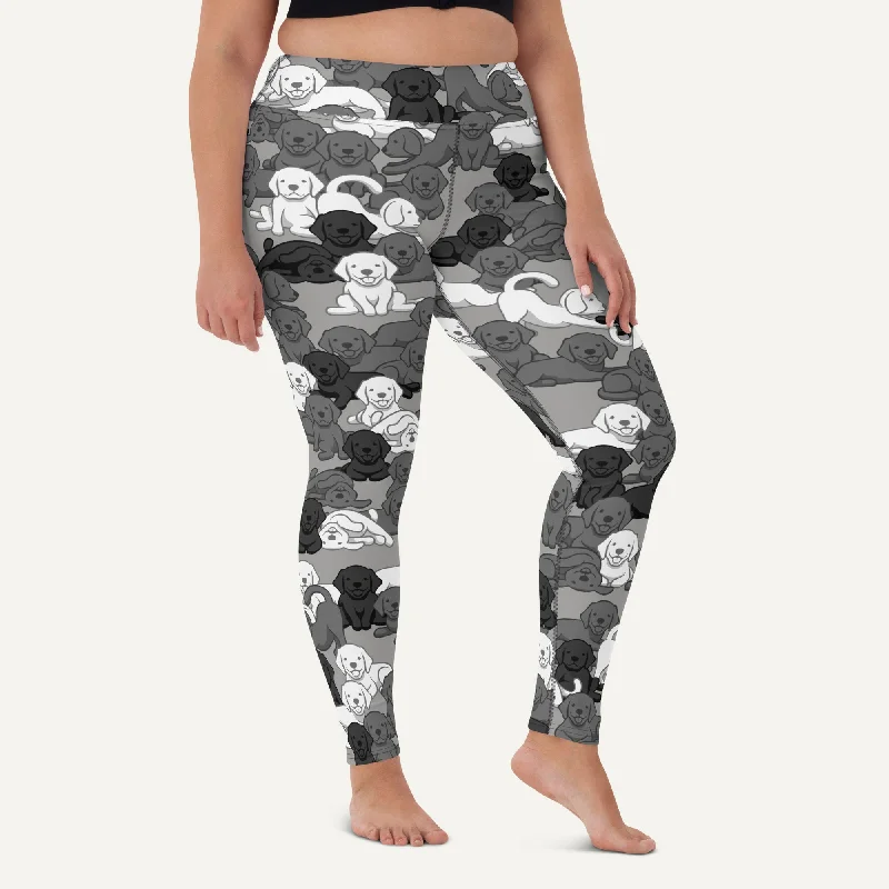 Limited Time Discount Dogs Camouflage Urban High-Waisted Leggings
