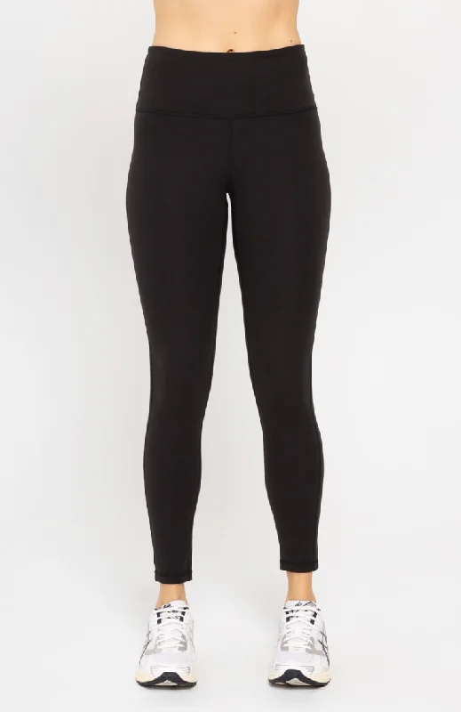 Discount Extravaganza Essential Solid Leggings - Black