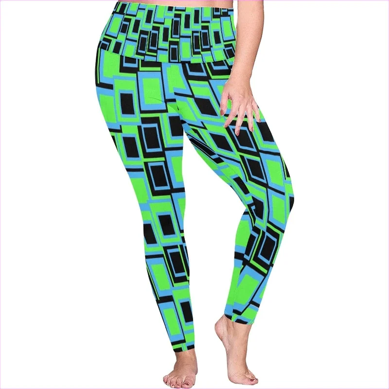 Exclusive Deal Funky² High Waist Leggings Voluptuous (+) Plus Size