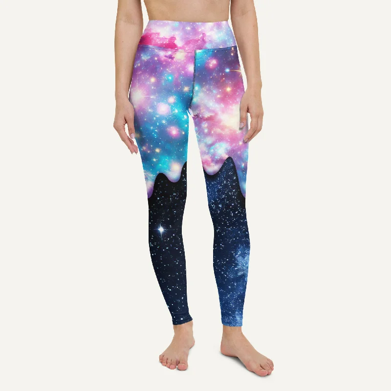 Take Advantage Galaxy Drip High-Waisted Leggings