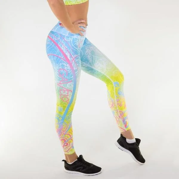 Epic Deals Gavelo Flower-Ish Leggings