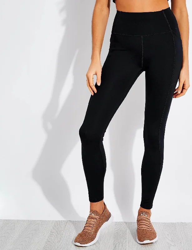 Savings Bonanza High Waisted Pocket Legging - Black