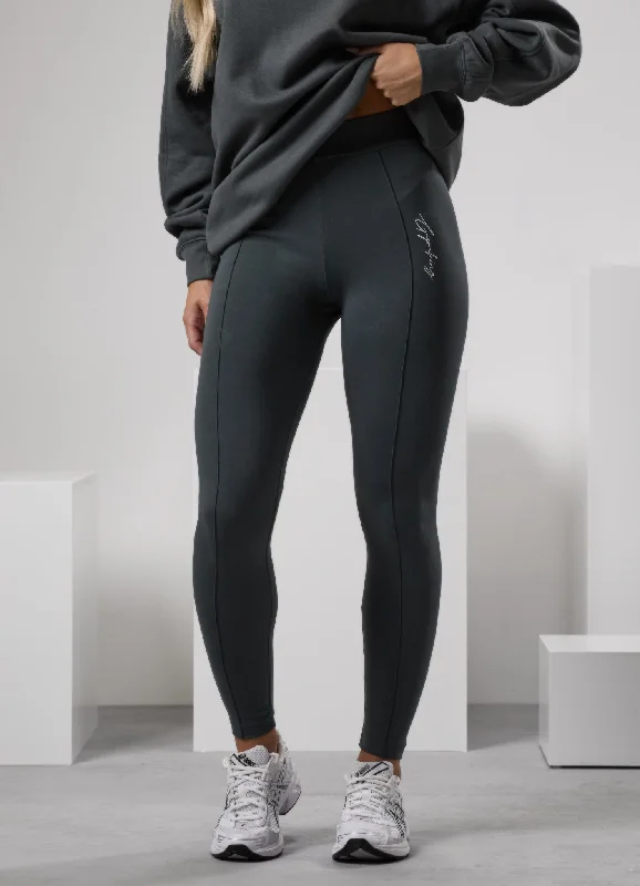 Special Promotion Gym King Reset Legging - Green Smoke