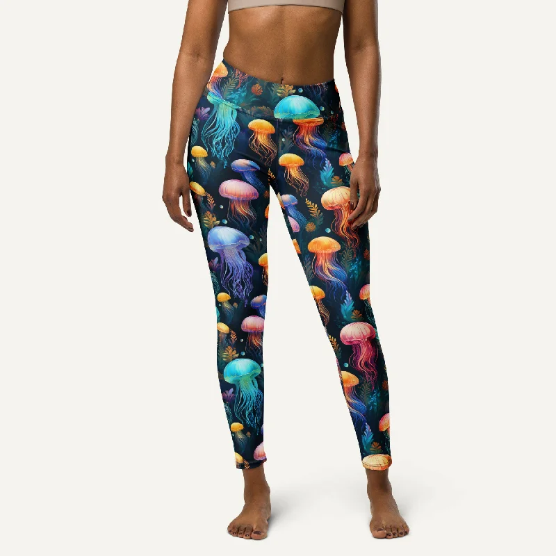 Crazy Deals Jellyfish Attack High-Waisted Leggings