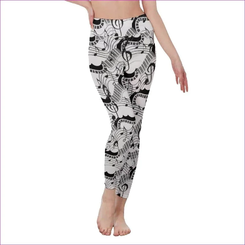 Act Now Keys Womens High Waist Leggings | Side Stitch Closure