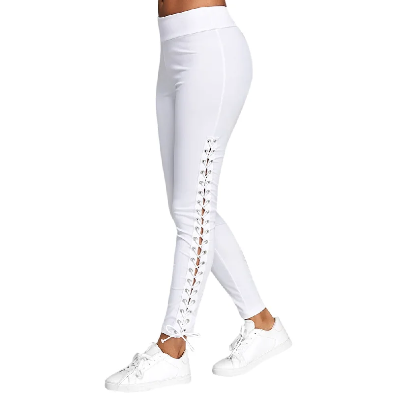 TIME-Limited Offer Lace Up Leggings with Grommet