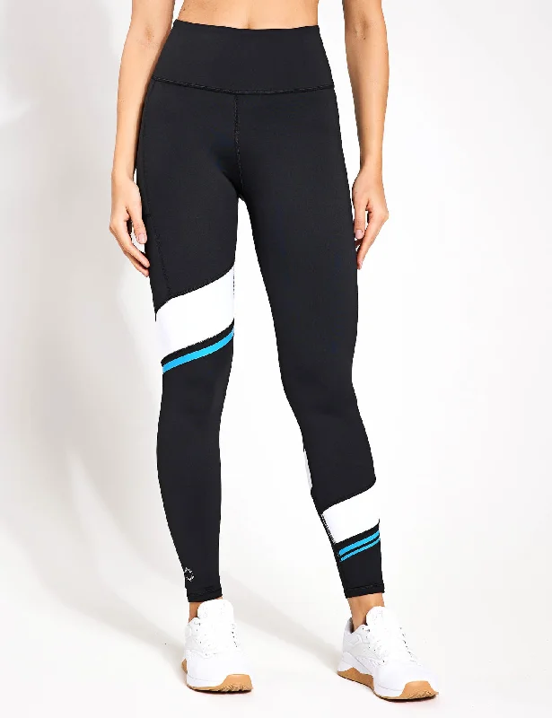 Flash Sale Hannah Full Length Legging - Black/Bright Blue