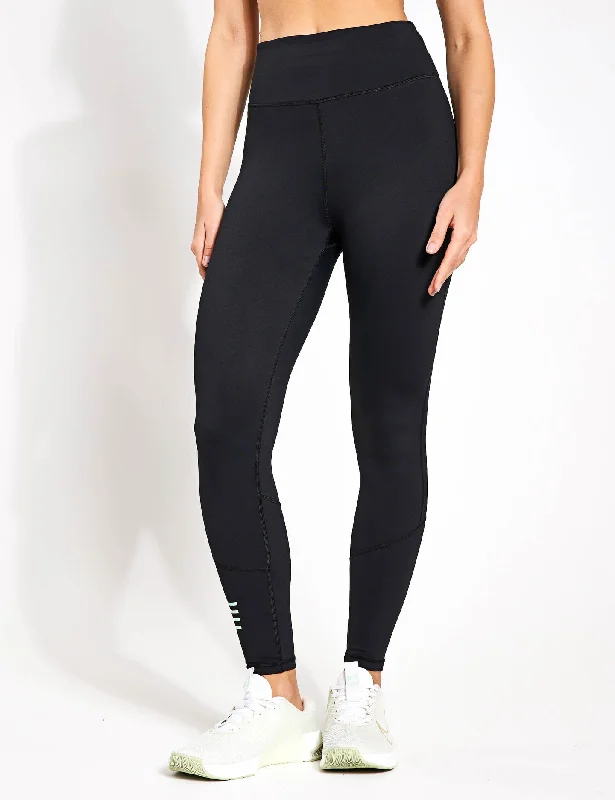 Buy More, Save More Jodie Full Length Legging - Black/Sage Green