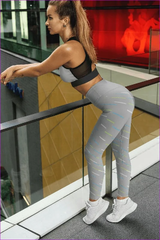 Deal Explosion Linear High Waist Leggings