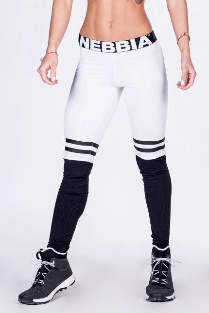 Deal Frenzy Nebbia Leggings Over The Knee 286 - White