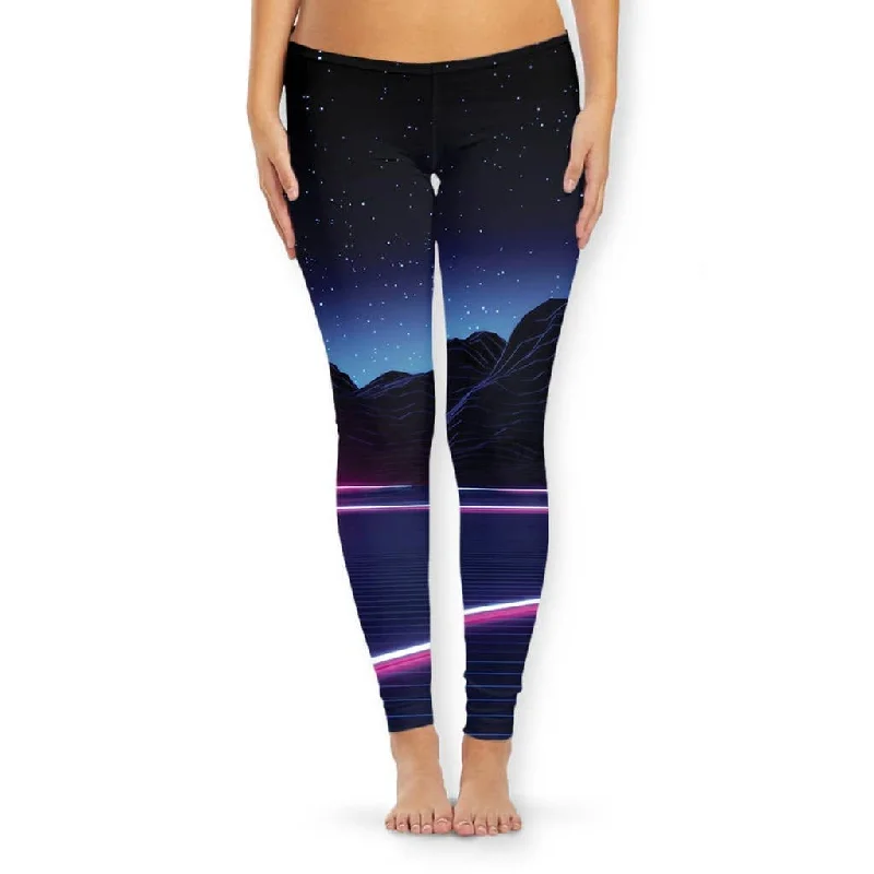 Price Rollback Neon Highway Women's Leggings