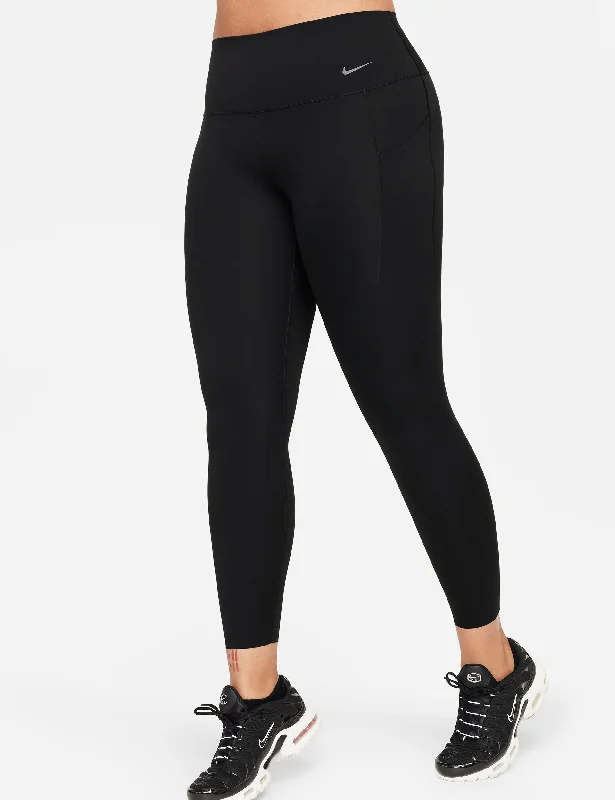 Can't Be Beat Universa High Waisted 7/8 Leggings - Black