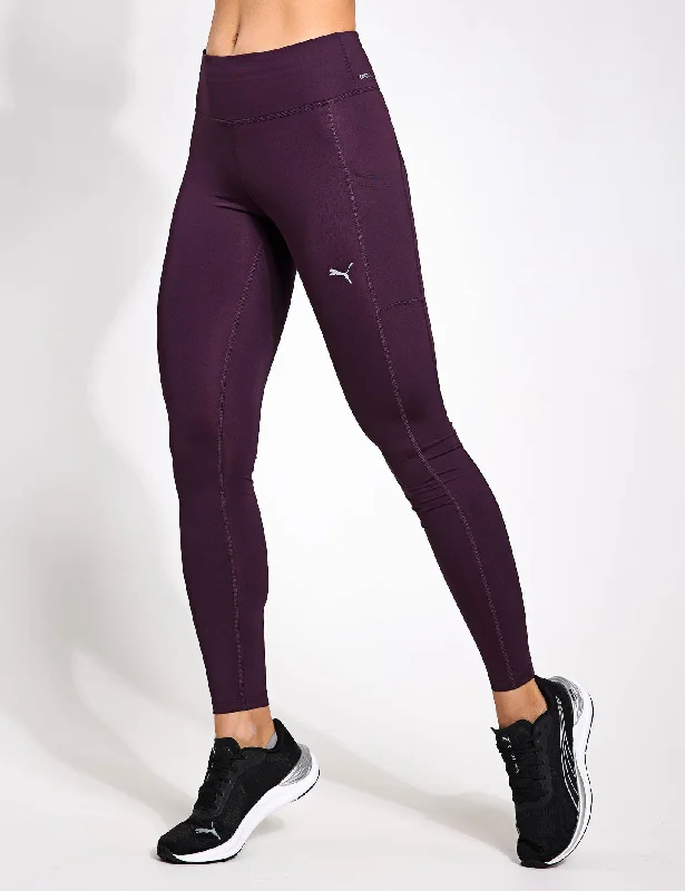 Today's Special RUN FAV VELOCITY Full-Length Running Tights - Midnight Plum