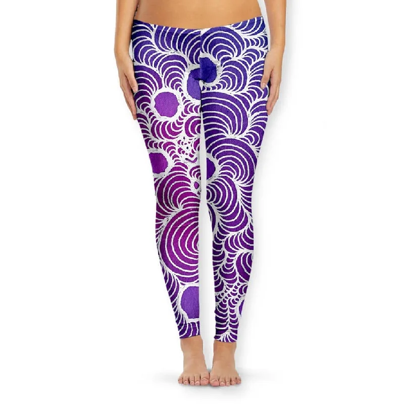 Markdowns Purple Nova Women's Leggings