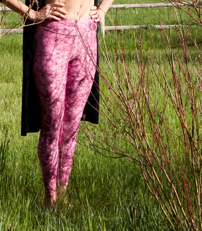 Price Break Red Crystal High Waist Yoga Leggings