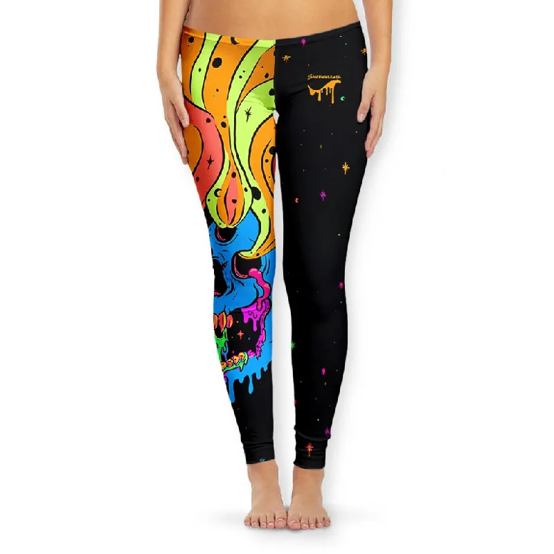 Reduced Prices Skelly Space Drip Women's Leggings