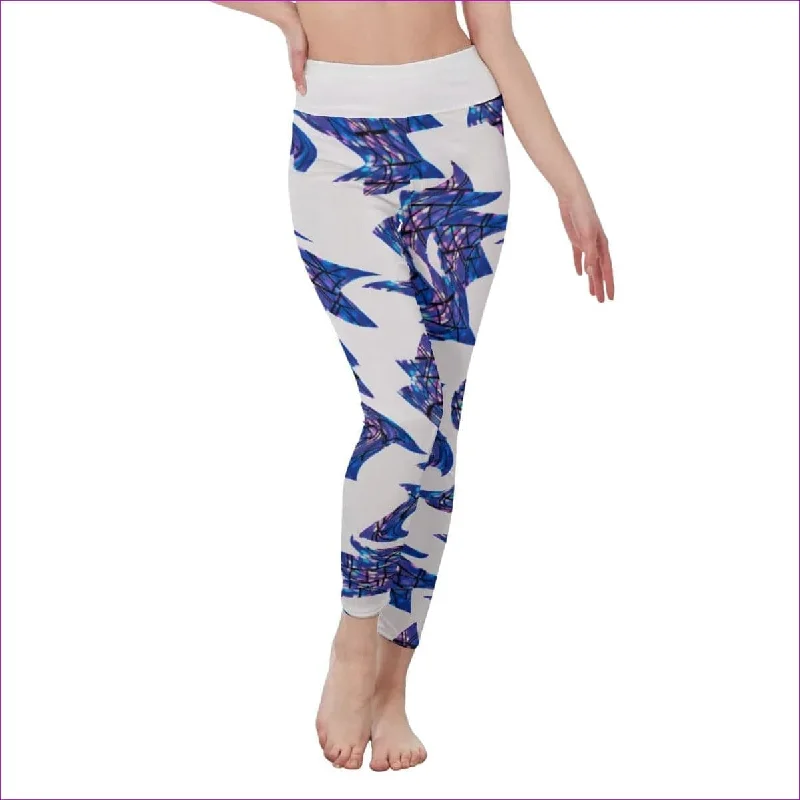 While Supplies Last Skewed Women's High Waist Leggings | Side Stitch Closure