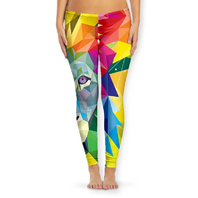 Crazy Savings Spiritual Lion Women's Leggings