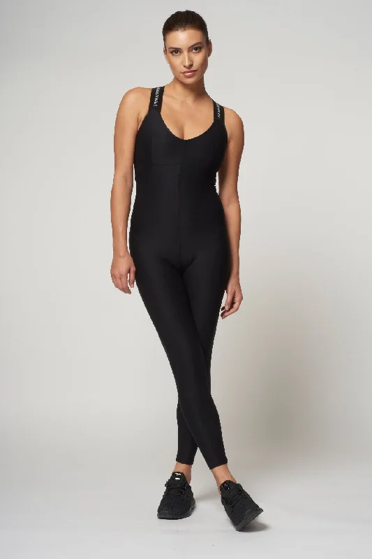 Can't Miss St Tropez Unitard Black