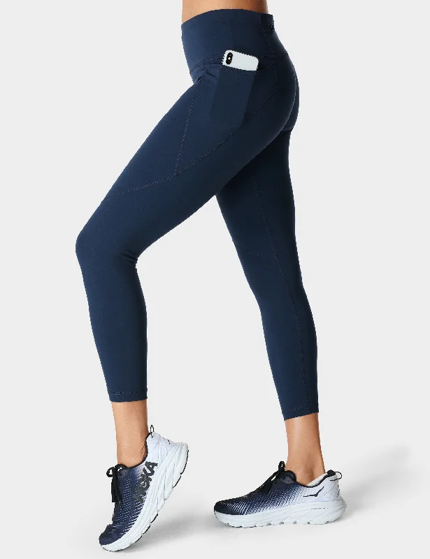Now or Never Power 7/8 Gym Leggings - Navy Blue