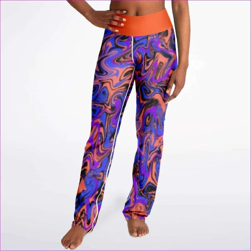 Super Deal Trip Premium Women's Flare Leggings