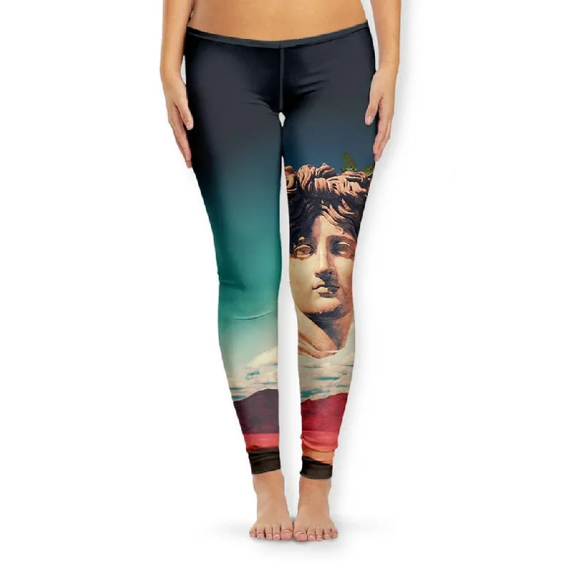Overstock Vaporwave Goddess Women's Leggings