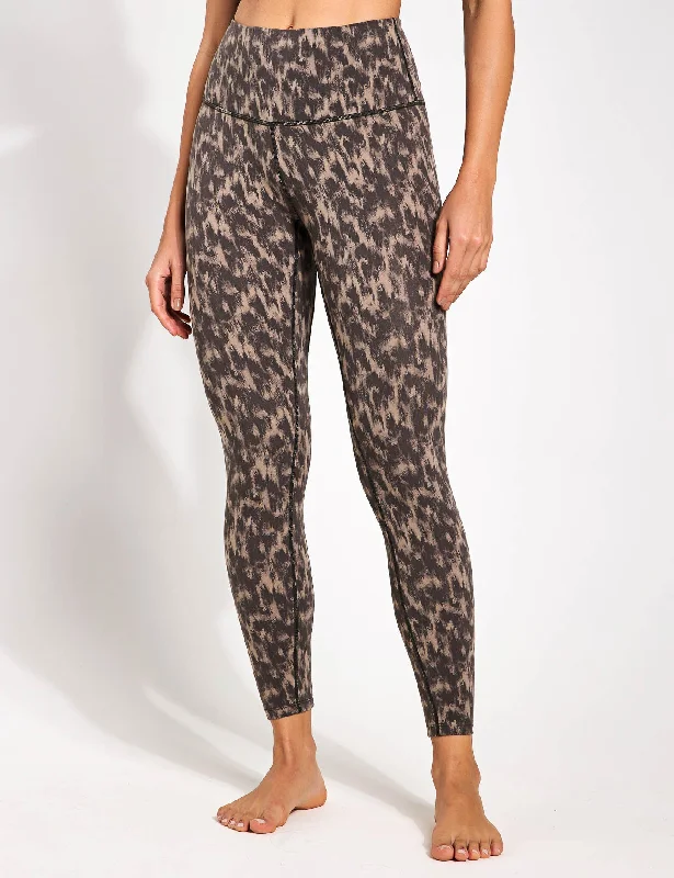 Markdowns Let's Move High Waisted Legging 25" - Abstract Motion Texture