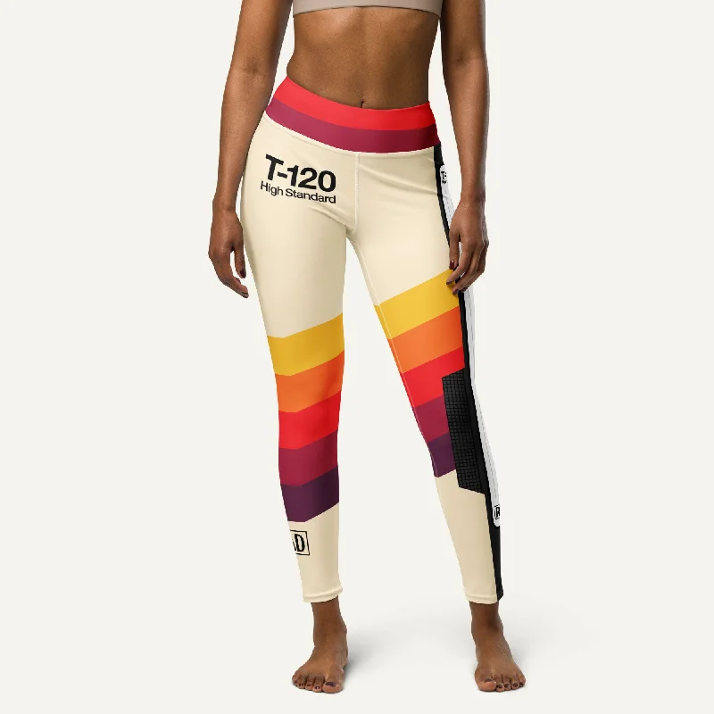 Huge Discounts Video Cassette High-Waisted Leggings
