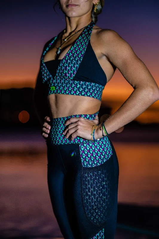 Midnight Madness Women Leggings Scales