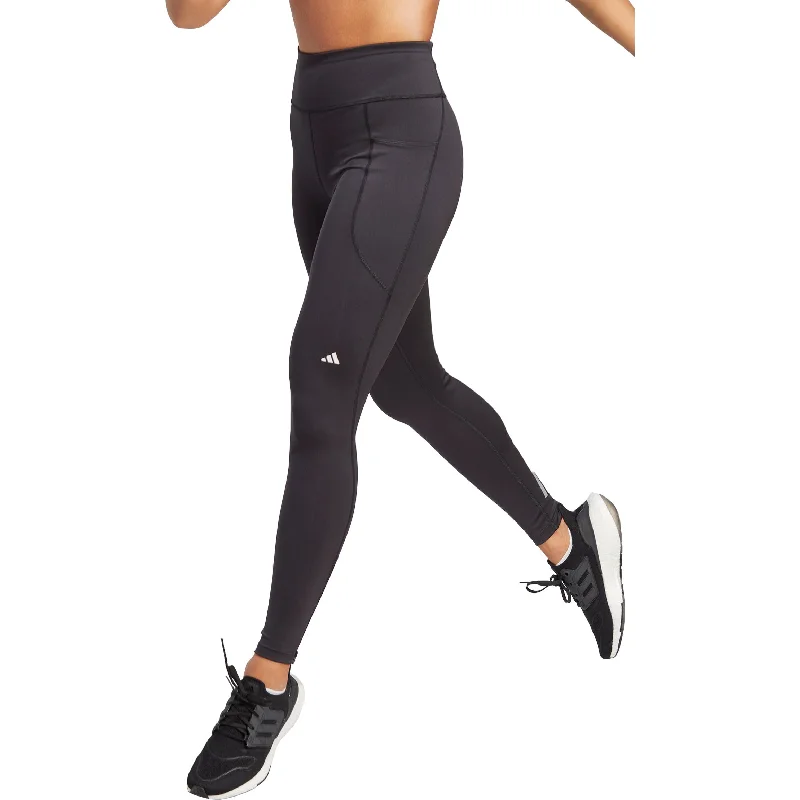 Savings Alert adidas DailyRun High Rise Womens Long Running Tights - Black