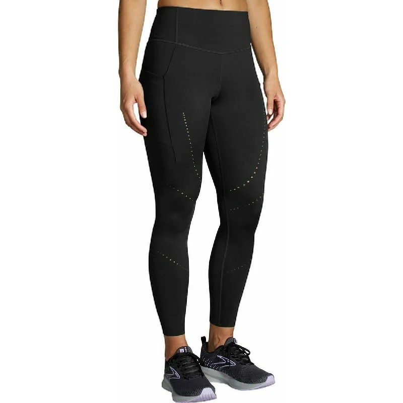 Time-Limited Offer Brooks Method Womens 7/8 Running Tights - Black