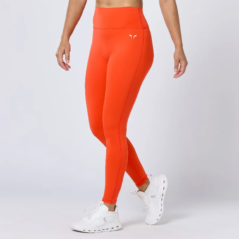 Year-End Sale Core Agile ACT Leggings 27" - Orange.Com