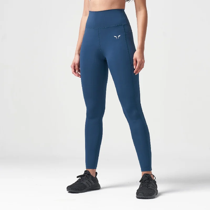 Online Only Essential High Waisted Leggings 27"  - Teal