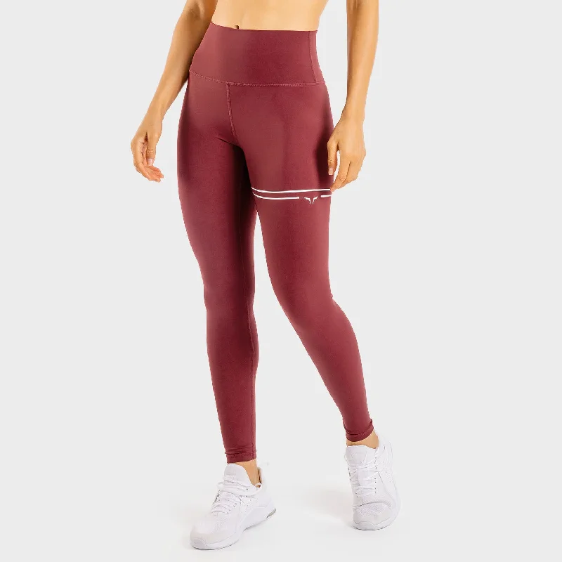 Limited Time Offer Flux Leggings - Maroon