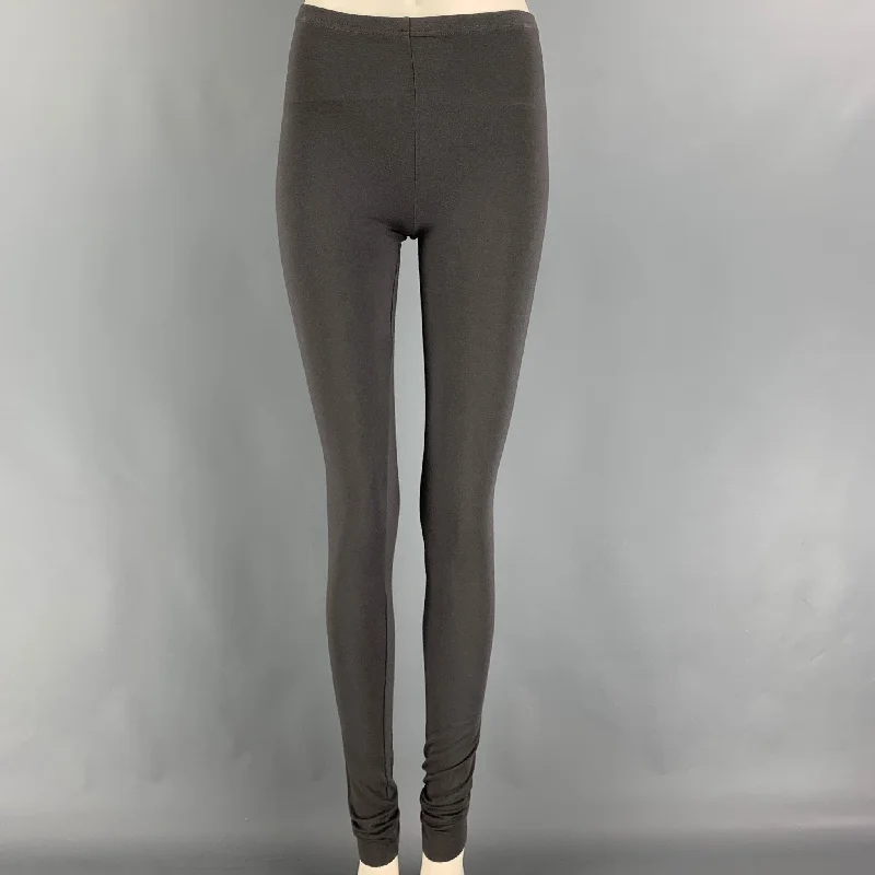 Deal Dash HUMANOID Size S Grey Heather Modal Blend Leggings