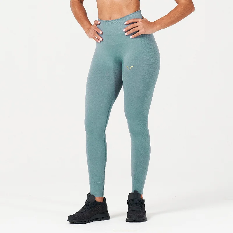 Exclusive Savings LAB360° Seamless Cuffed Leggings - Goblin Blue