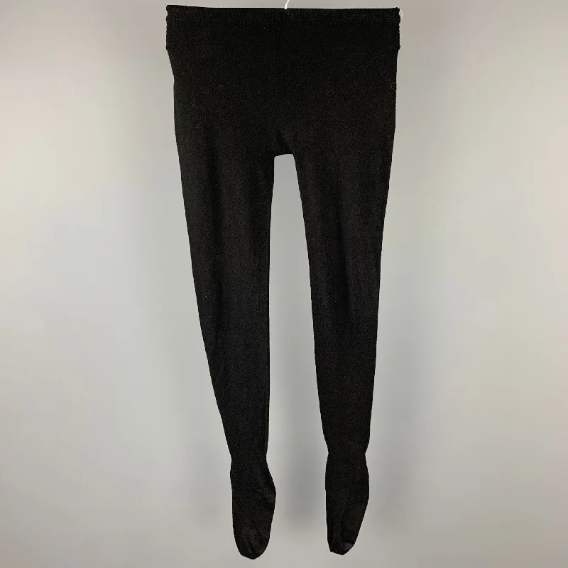 Mega Deal MAISON MARTIN MARGIELA Size M Black Viscose / Polyester Leggings