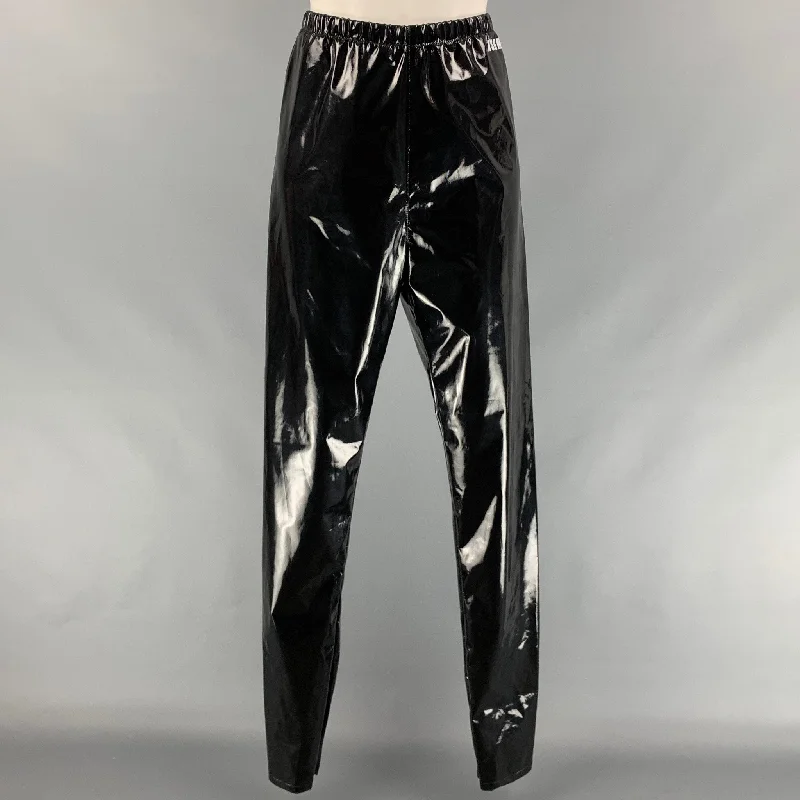 Blowout Sale MSGM Size 10 Black Polyester Blend Leggings