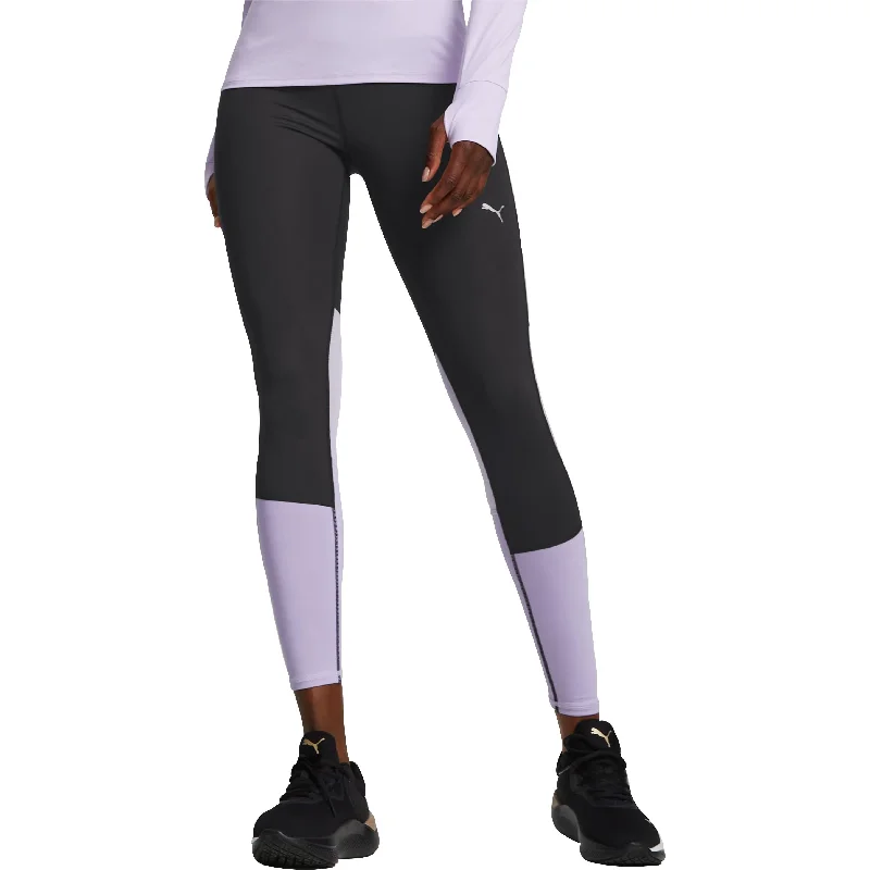 Don’t Miss Out Puma Run Favourite Regular Rise Womens Long Running Tights - Black