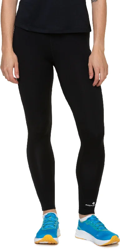 Best Bargains Ronhill Core Womens Long Running Tights - Black