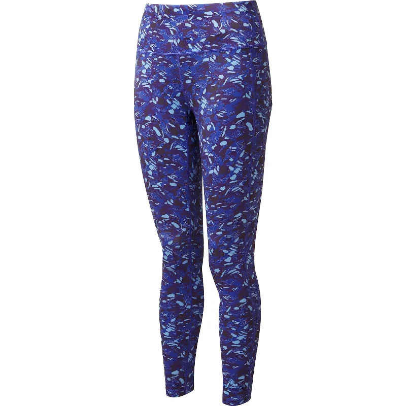 Year-End Clearance Ronhill Life Womens Long Running Tights - Blue