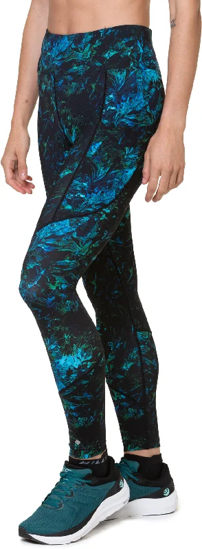 Buy Now Ronhill Tech Womens Long Running Tights - Blue