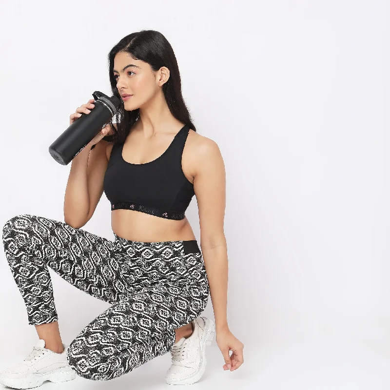Can't Miss Skinny Fit Printed Mid Rise jeggings