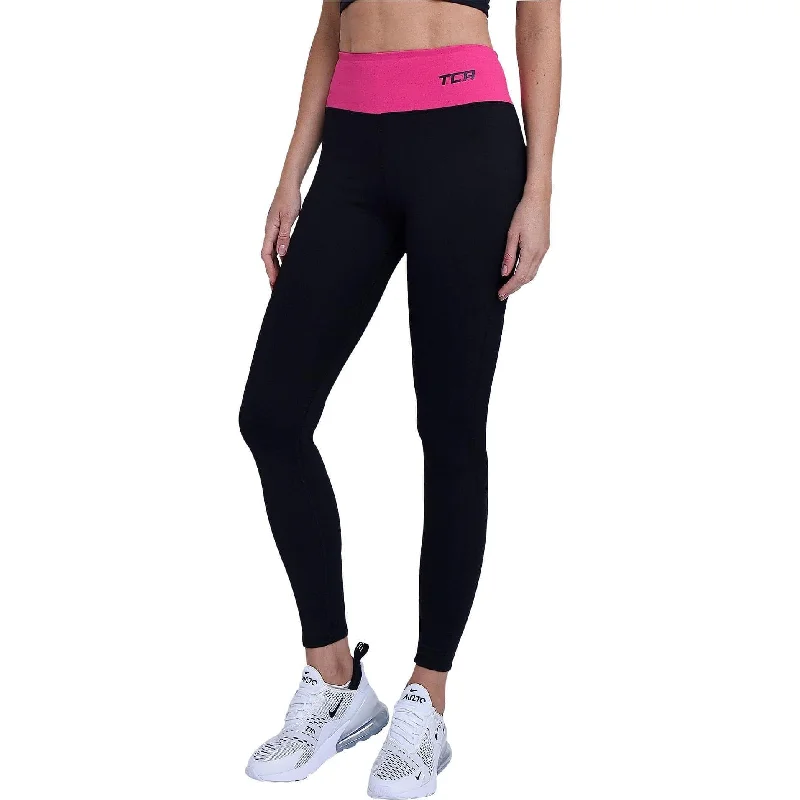 Mega Deal TCA Pro Performance Supreme High Waist Womens Long Running Tights - Black