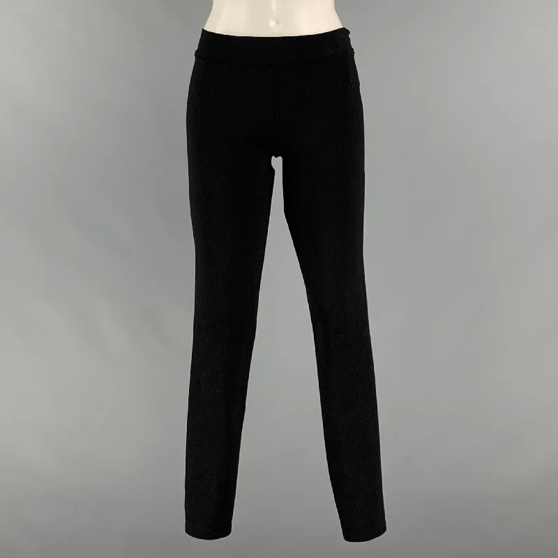 TIME-Limited Offer THE ROW Size S Black Nylon Blend Elastic Waistband Leggings