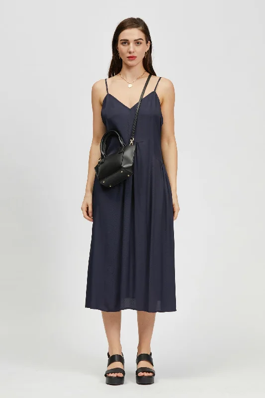 Final Sale Adeus Dress Navy