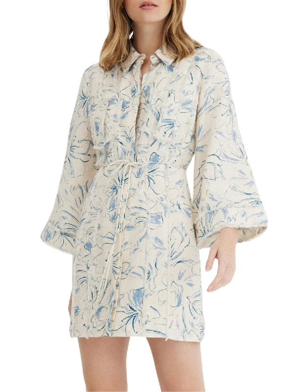 Savings Event Ansel Dress Illustration Floral