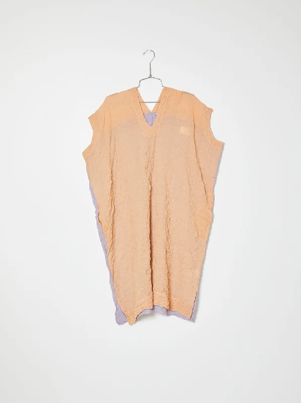 Quick Sale Archive Sale Crescent Dress Dual Color in Wave Cotton
