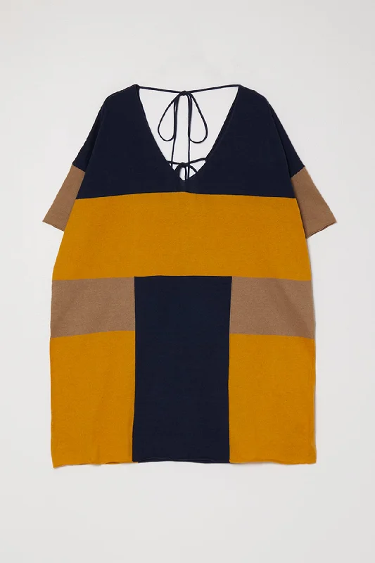 Navy / Mustard